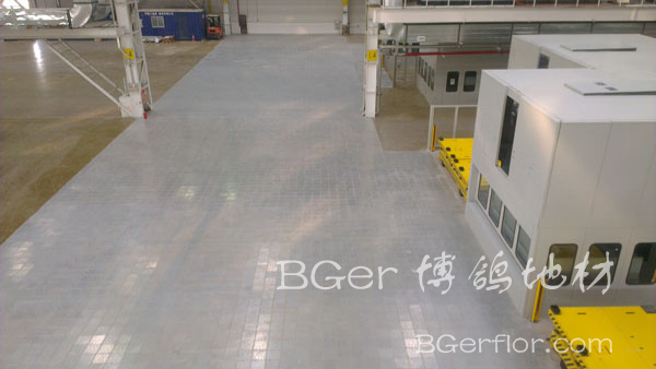 電纜廠 汽車廠重型工廠廠房地板 金屬鋼質廠房車間地板 耐壓 耐磨 耐高溫 防灰塵 工業廠房地板-3