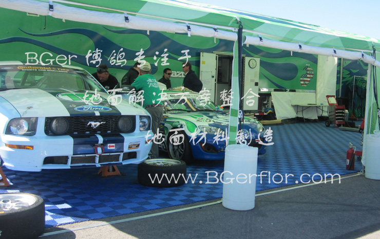 汽車(chē)場(chǎng)地賽賽車(chē)P房地板地面材料